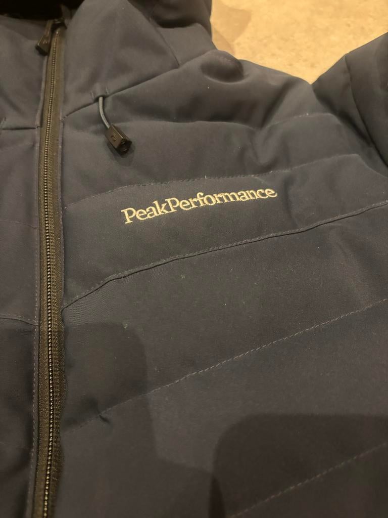 Peak Performance Jas Heren - Goed Onderhouden, Kleding | Heren, Jassen | Winter, Zo goed als nieuw, Maat 48/50 (M), Blauw, Ophalen of Verzenden