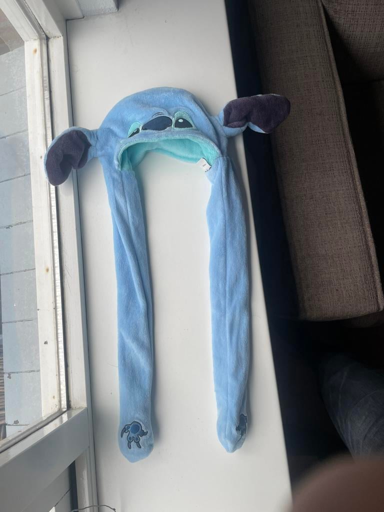 Stitch muts, Ophalen of Verzenden, Zo goed als nieuw, Jongen of Meisje, Muts