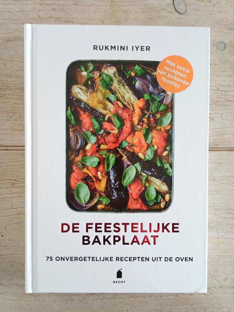 Rukmini Iyer - De feestelijke bakplaat, Boeken, Ophalen of Verzenden, Zo goed als nieuw, Rukmini Iyer