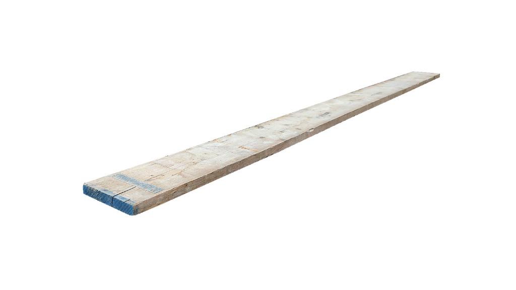 Steigerplanken 1,5 meter gebruikt, Doe-het-zelf en Verbouw, Ophalen, Gebruikt, 25 tot 50 mm, Plank