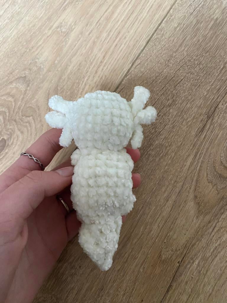 Gehaakte Axolotl van Velvet Garen, Ophalen of Verzenden, Nieuw, Haken, Overige typen