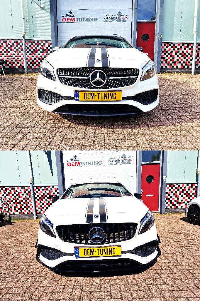 AERO SPOILER KIT | W176 AMG VOORBUMPER | 2016 – 2019 |, Ophalen of Verzenden