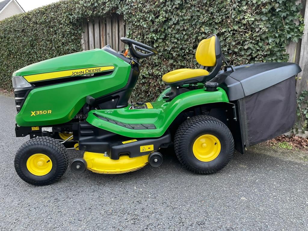 Gebruikt John Deere X 350 R 107 cm 2-cil 19,5 pk, Jdwisinfo@johndeere.com, Energiestraat 16, 90 tot 120 cm, Opvangbak