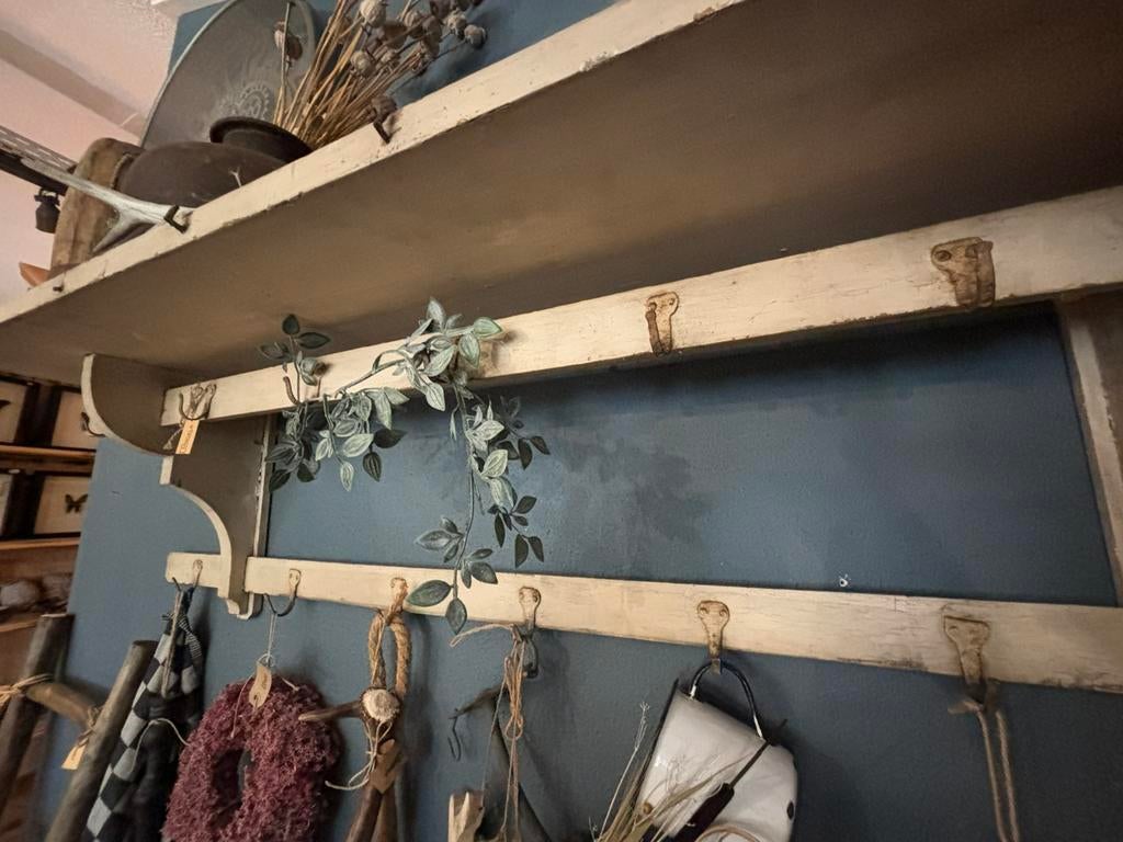 Kapstok brocante, Zo goed als nieuw, Minder dan 100 cm, Hout, Ophalen