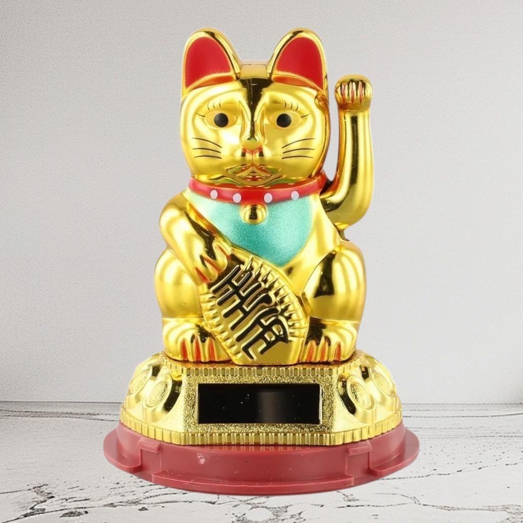 Zonne-energie Maneki Neko - Gelukskat, Unknown, Nieuw, Unknown, Generic