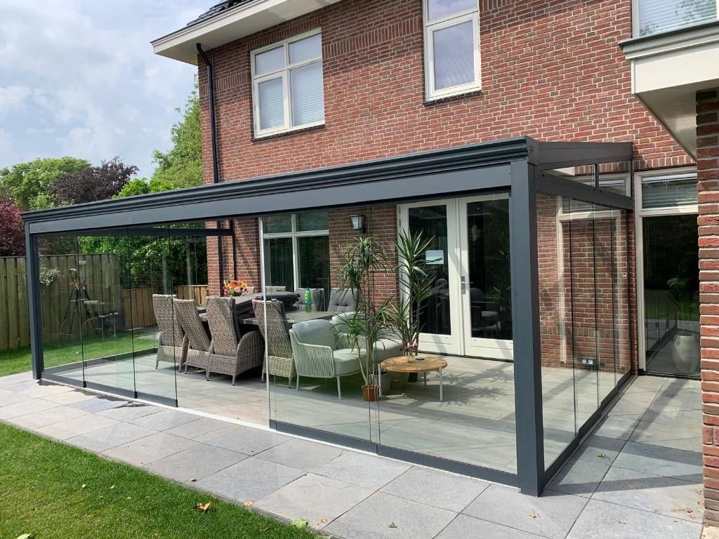 ACTIE Veranda Glasschuifwand Tuinkamer VerandaFourSeasons, Tuin en Terras, Ophalen, Nieuw, Veranda
