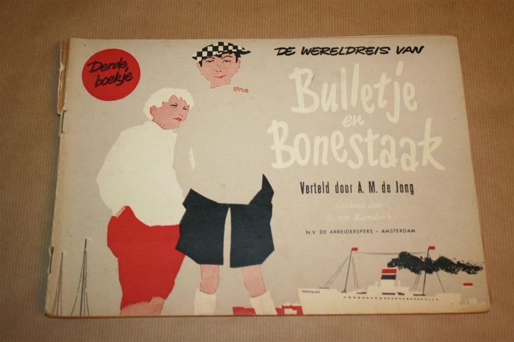 De wereldreis van Bulletje en Bonestaak 3., Eén stripboek, Ophalen of Verzenden, Gelezen