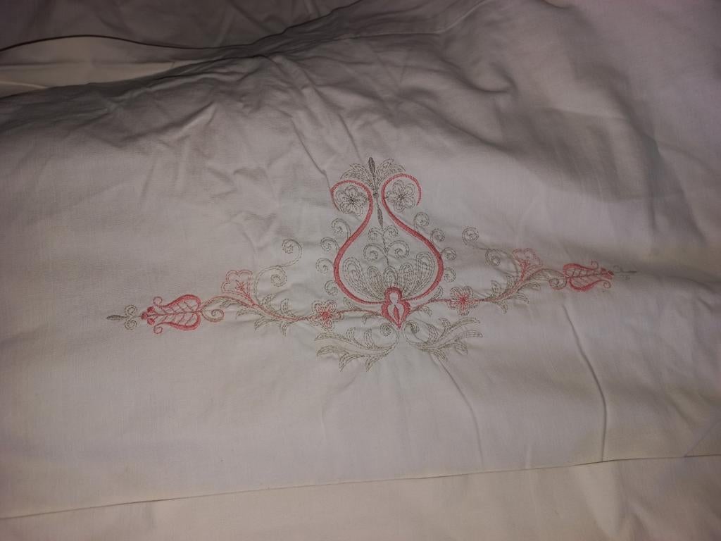 Vintage 1 persoons lakens, Ophalen of Verzenden