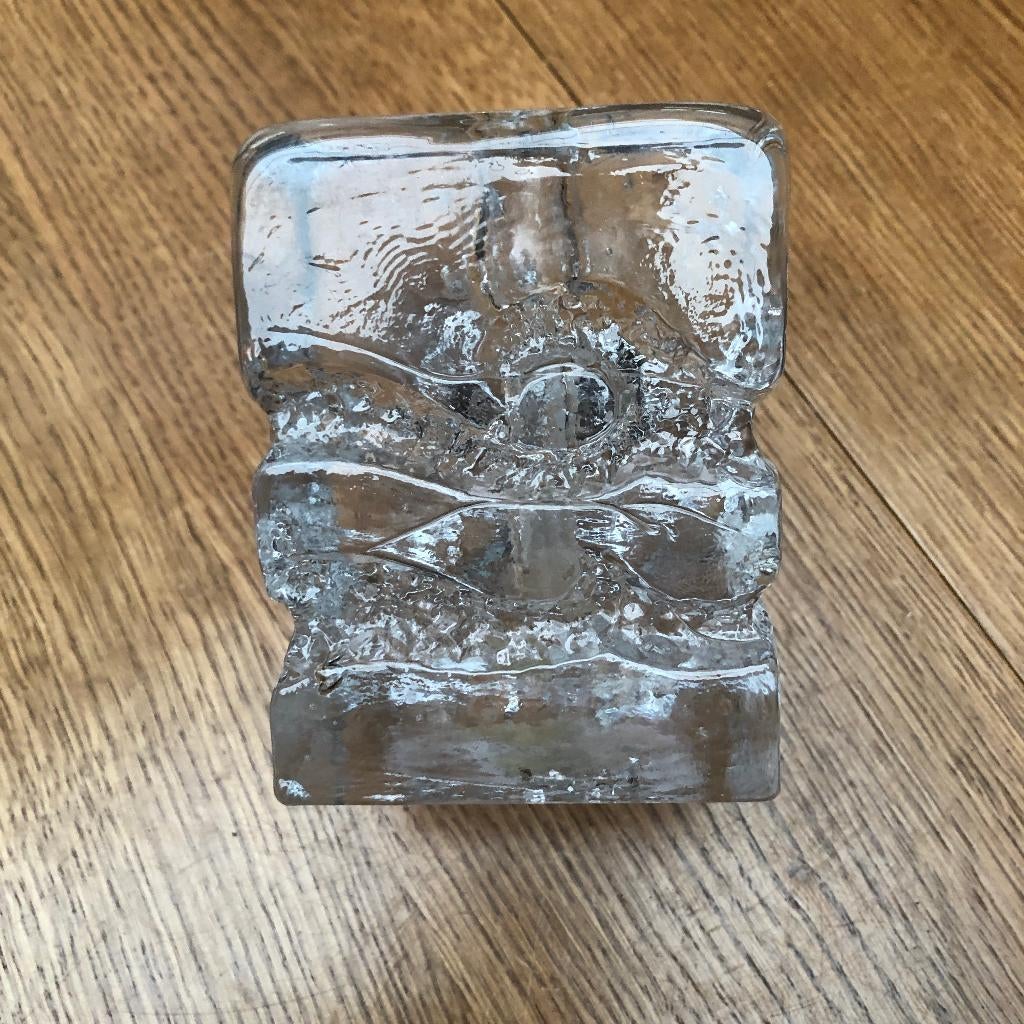 Walther Art Glass Vase Sollifleur Mid Century German, Ophalen of Verzenden