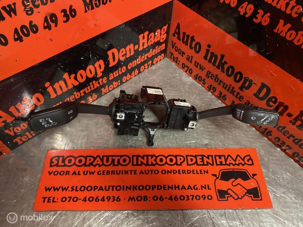 Volkswagen Polo ('17-'21) Stuurkolomschakelaar - 2Q0953521E, Gebruikt, Volkswagen, Ophalen of Verzenden, Volkswagen