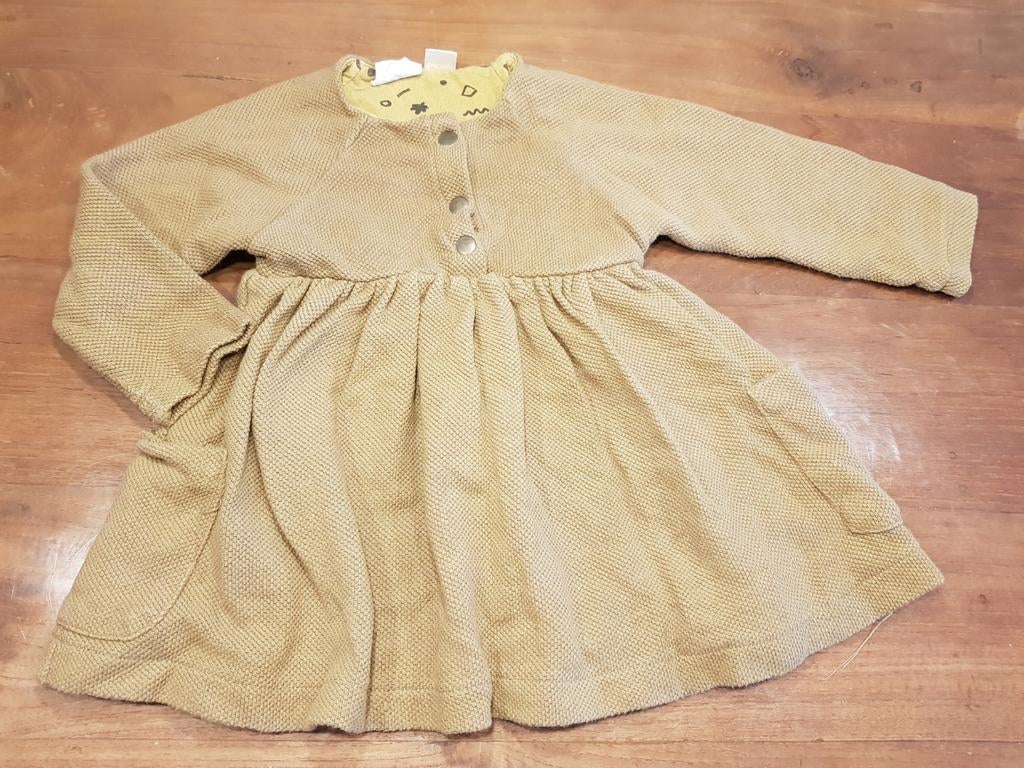 Zara jurk meisje maat 86, Kinderen en Baby's, Babykleding | Maat 86, Gebruikt, Meisje, Jurkje of Rokje, Ophalen of Verzenden