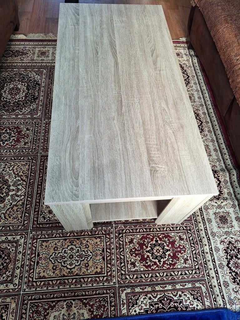 Salontafel en ...., Huis en Inrichting, Tafels | Salontafels, 50 tot 75 cm, 100 tot 150 cm, Rechthoekig, Ophalen of Verzenden