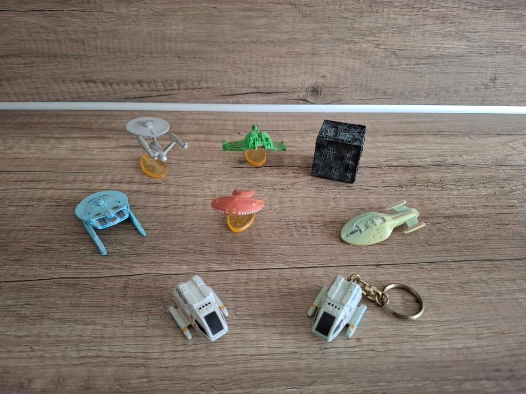 8 verschillende Star Trek Collectibles miniaturen, Verzamelen, Ophalen of Verzenden