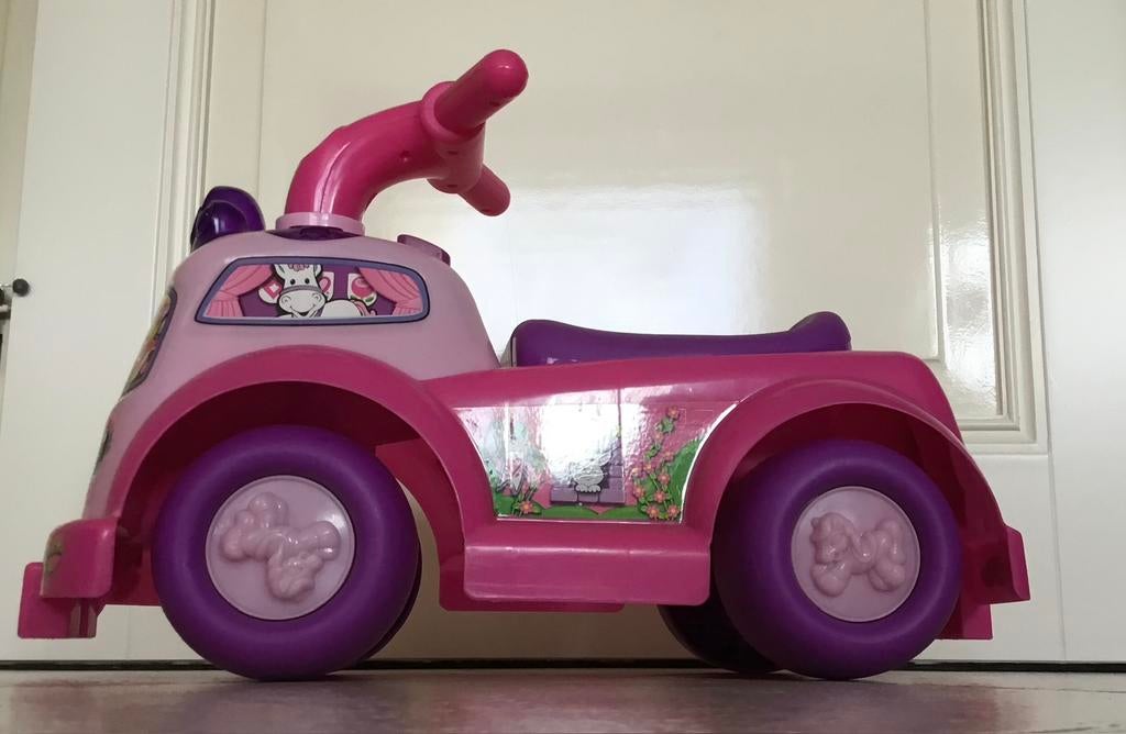 Fisher Price Loopauto Roze met Licht & Geluid, Ophalen of Verzenden, Gebruikt, Duw- of Trekspeelgoed, Met licht