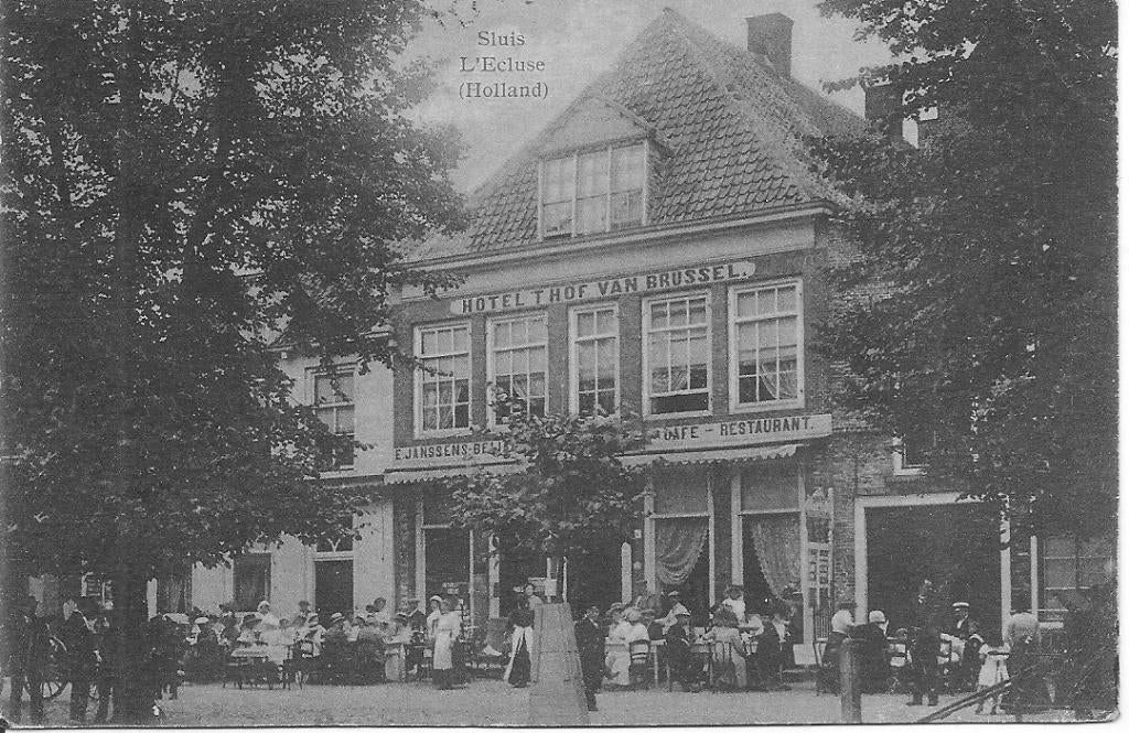 Sluis  L. Esluse Holland, Ophalen of Verzenden, 1920 tot 1940, Gelopen, Zeeland
