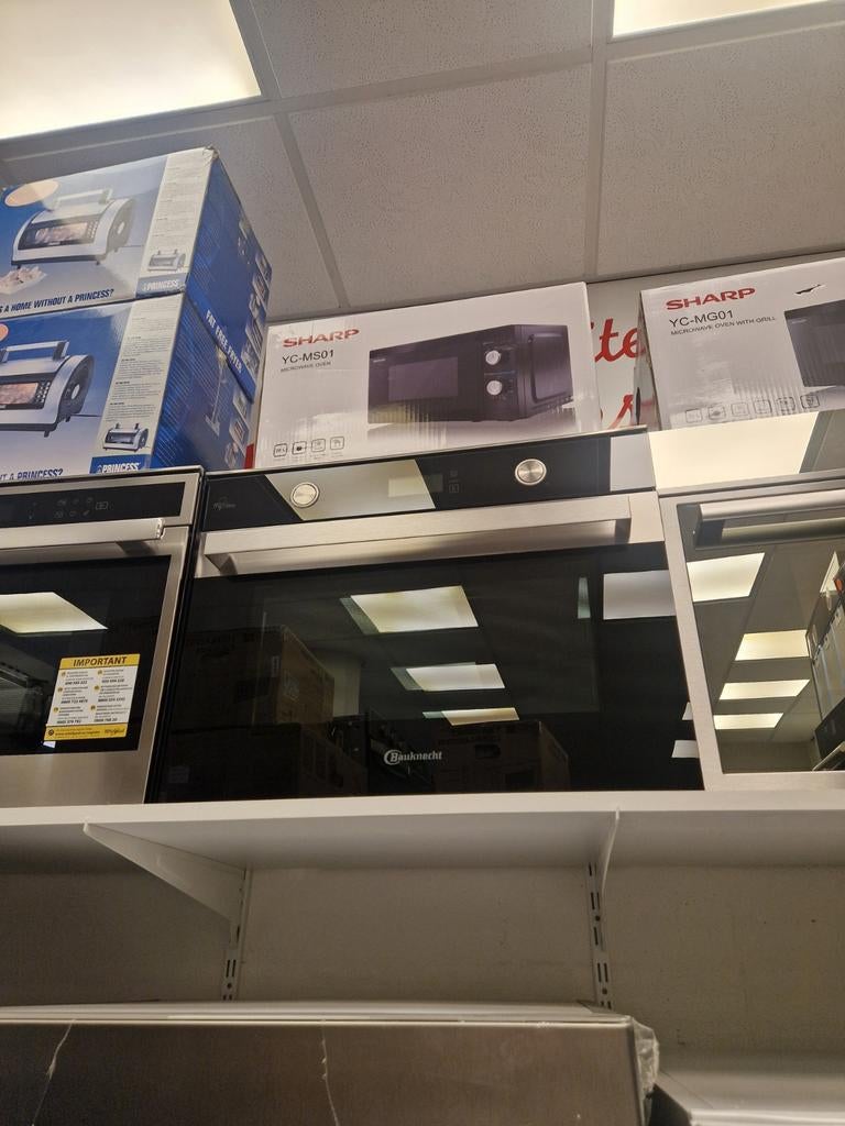 Nieuwe Bauknecht Inbouw Combi Magnetron - Gratis Bezorging!, Ophalen, Nieuw, Oven met grill, Inbouw