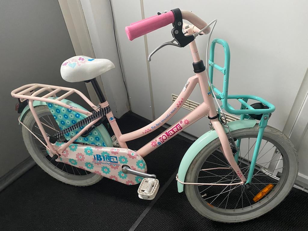 Meisje fiets 20 inch, achteruit terugtraprem en handrem, Fietsen en Brommers, Fietsen | Meisjes, Ophalen of Verzenden, Gebruikt