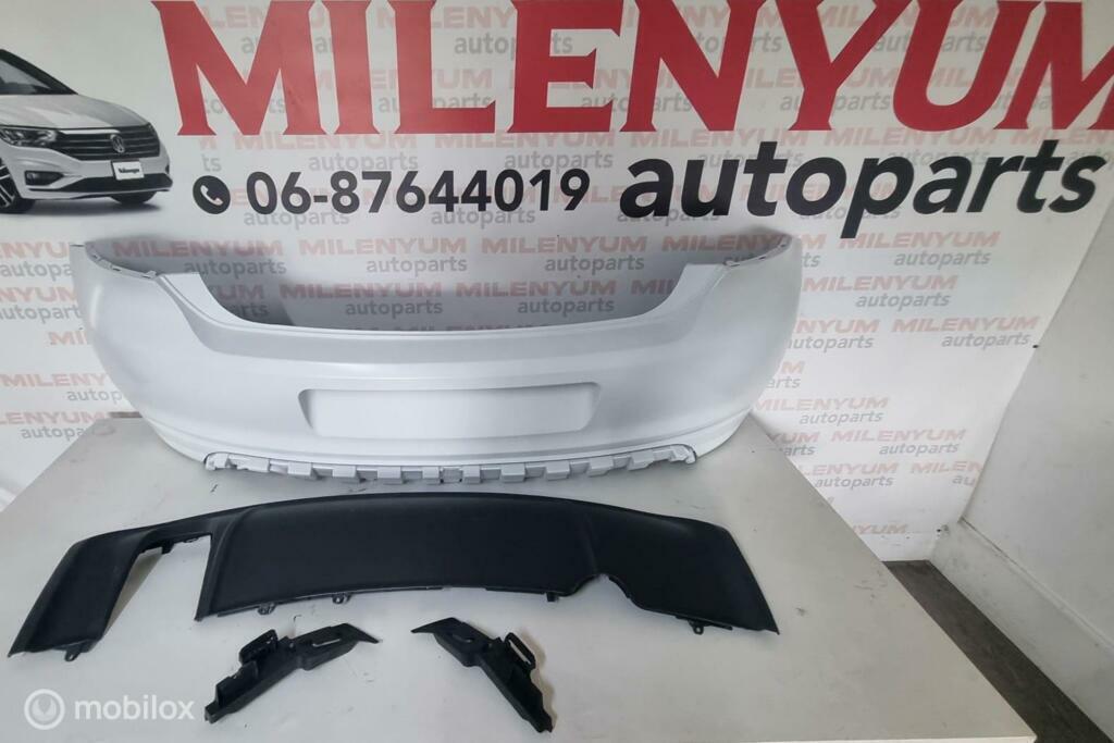 VW POLO 6R ACHTERBUMPER R-LINE NIEUW (2009-2014) LB9A, Ophalen of Verzenden, Nieuw, Achter, Bumper
