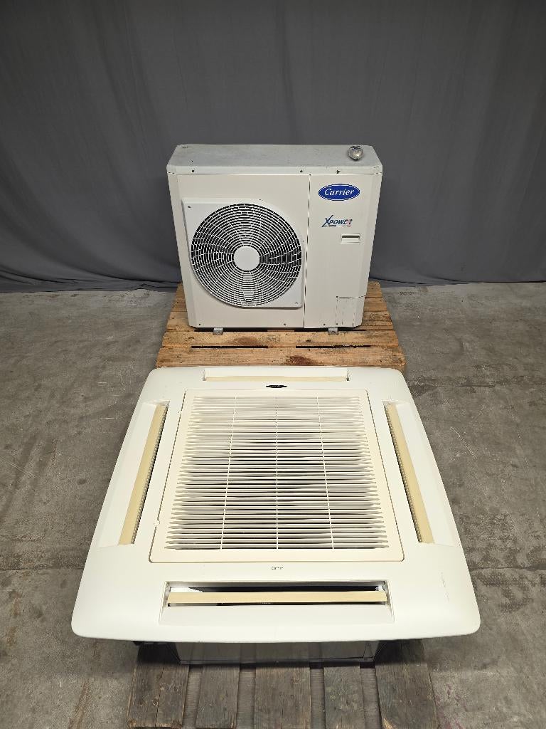 Refurbished cassette airco Carrier Xpower 7,0 kW, Koelen en Ontvochtigen, Timer, 3 snelheden of meer, Ophalen of Verzenden