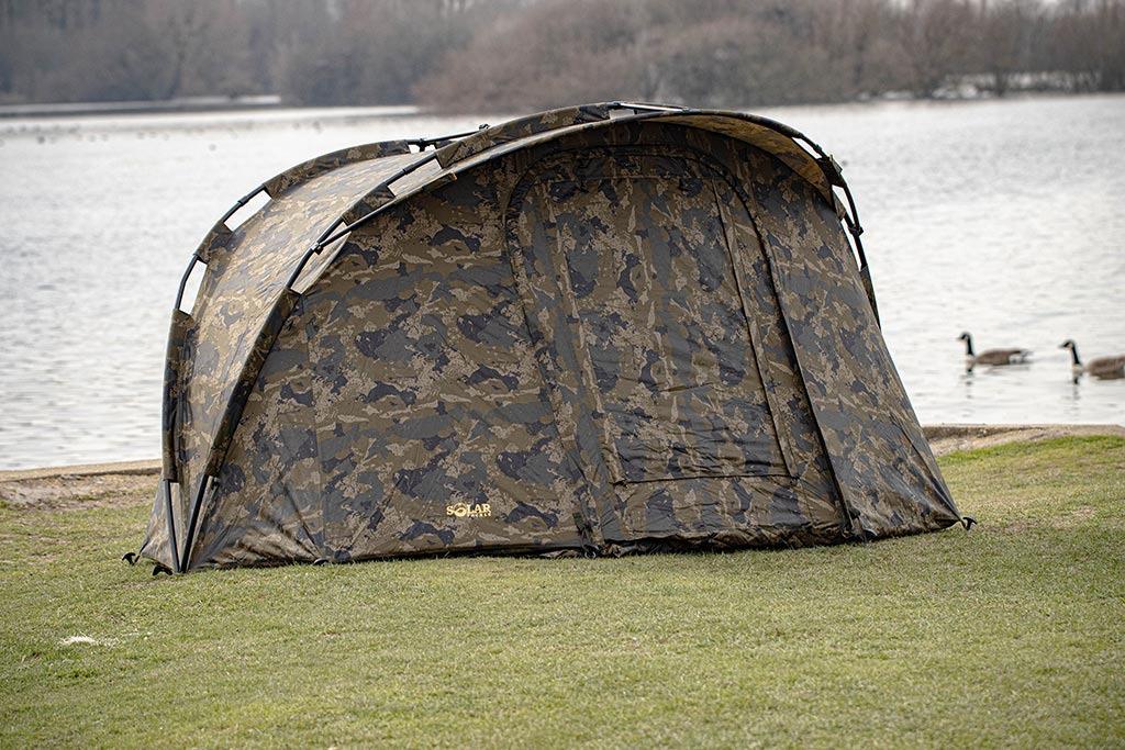 te koop bivy solar undercover camo, Watersport en Boten, Hengelsport | Karpervissen, Ophalen, Zo goed als nieuw, Overige typen