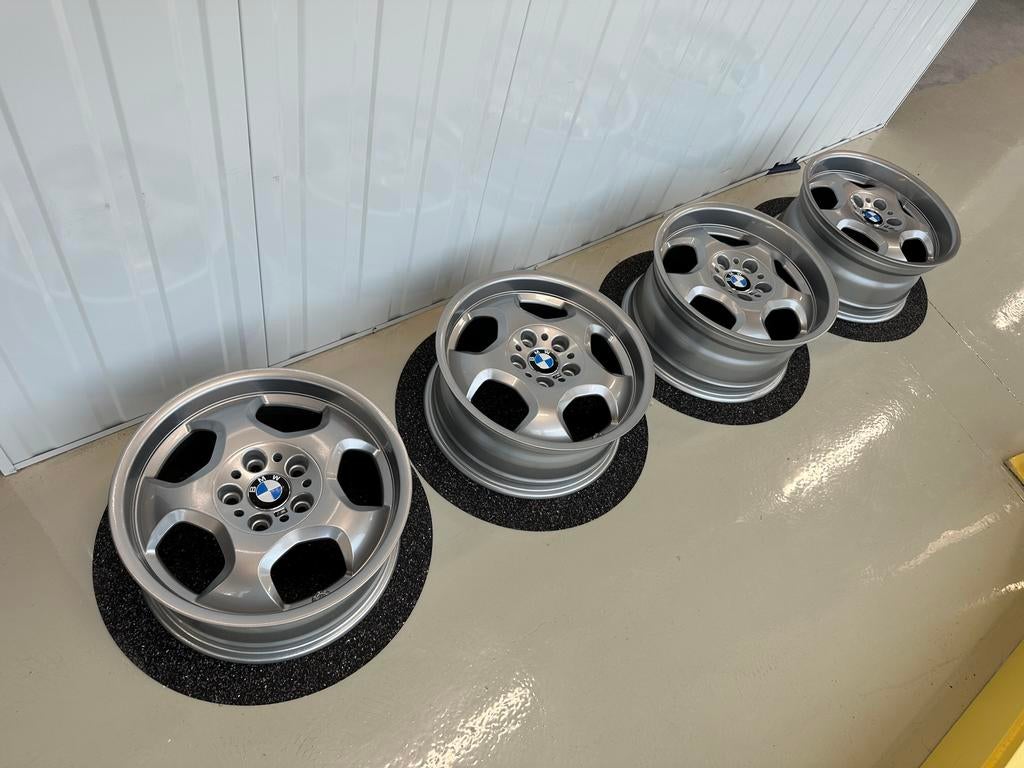 17'' Bmw E36 Styling 23 Contour Breedset M3 Z3M 7,5J & 8,5J, 245 mm, Velg(en), Nieuw, 17 inch