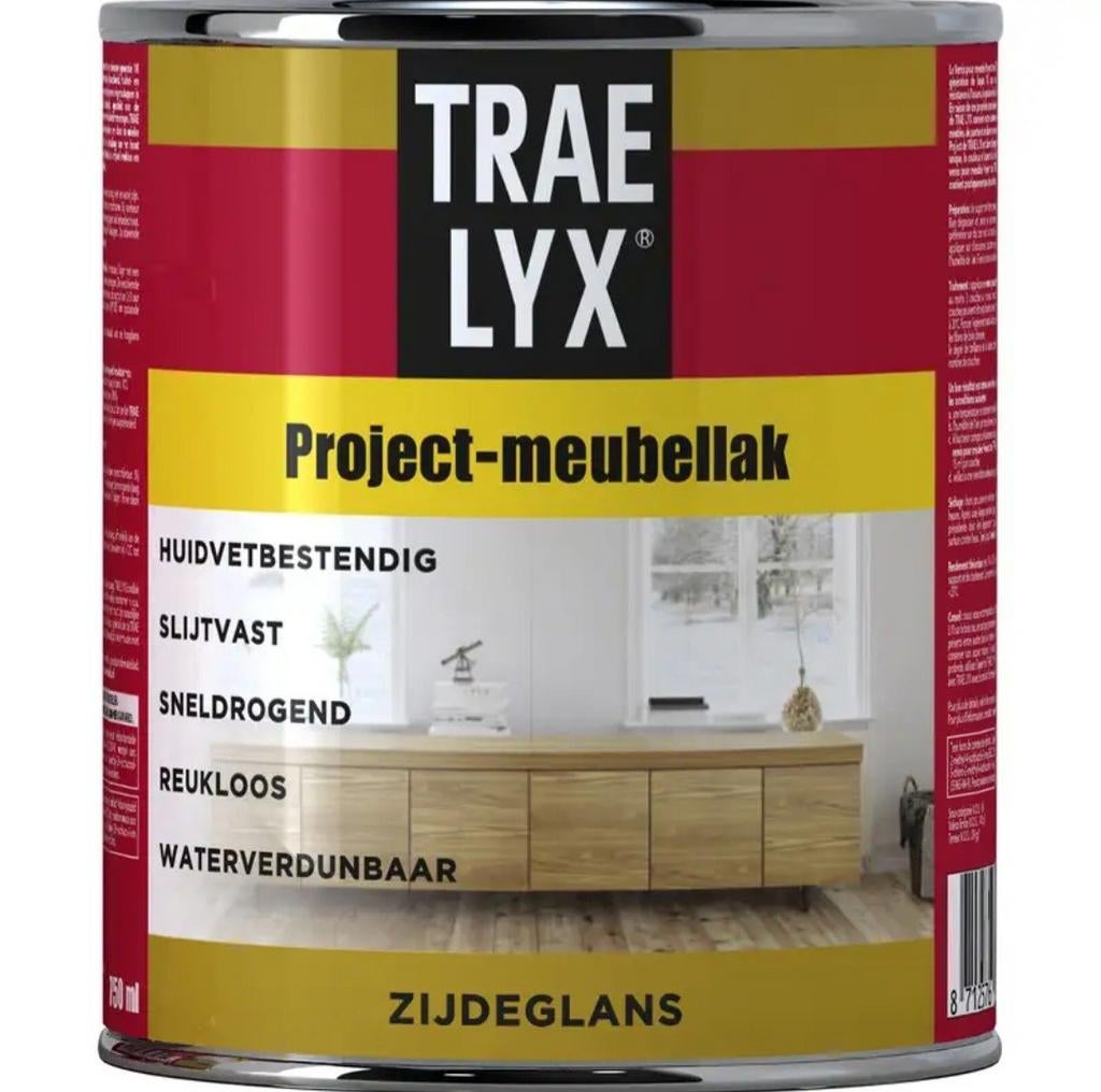 Nieuw: Trae Lyx Project meubellak 750ml, Ophalen, Nieuw, Wit