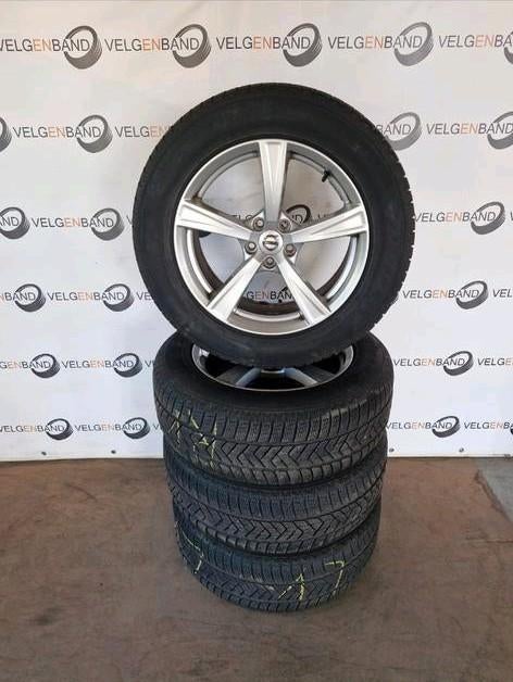 Winterset Volvo XC90 5x108 63,3 235 60 18 winterbanden, 18 inch, Gebruikt, Banden en Velgen, 235 mm