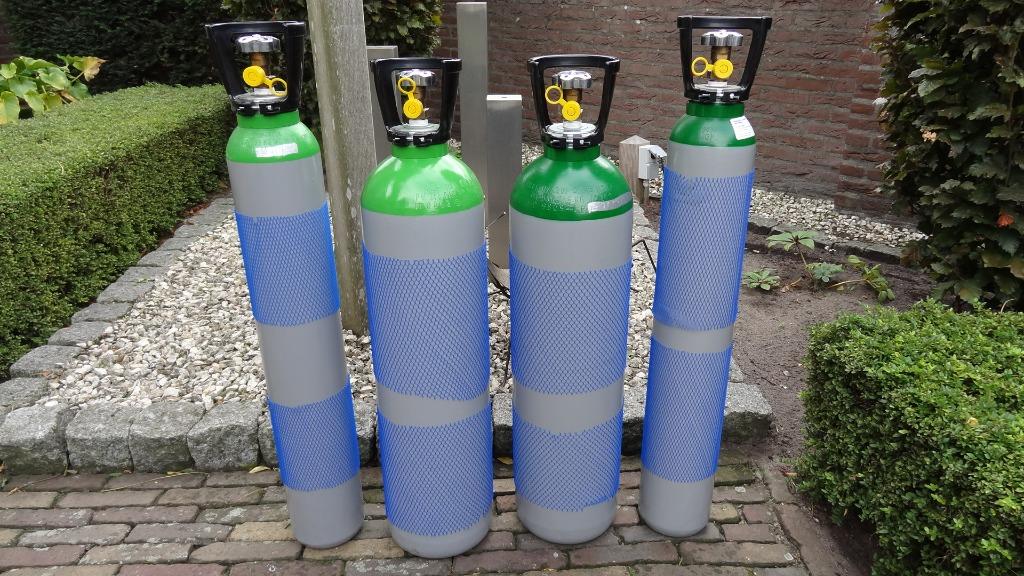 Eigendom gasfles menggas 85/15 en 100% Argon supergas HWTS, Doe-het-zelf en Verbouw, Gereedschap | Lasapparaten, Ophalen, Nieuw