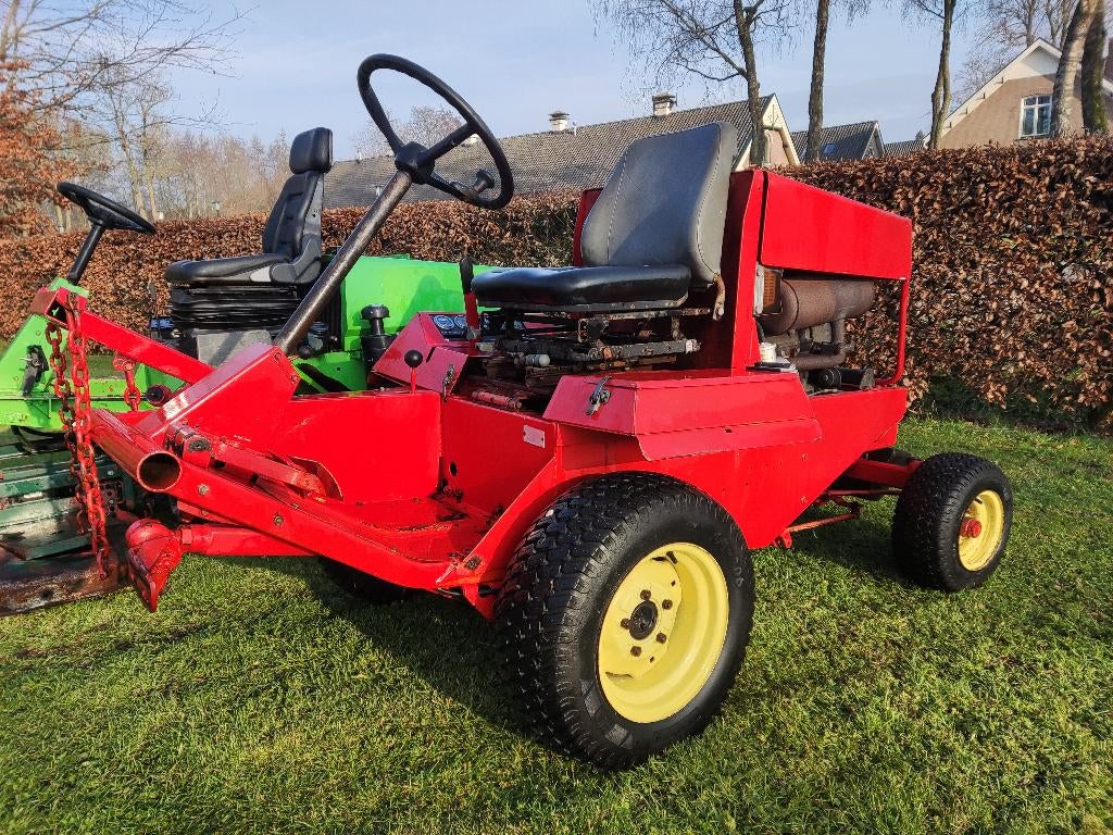 2 TORO zitmaaiers (type 322D en 223D, Mitsubishi diesel), Tuin en Terras, Ophalen, Toro, Gebruikt, Elektrische starter