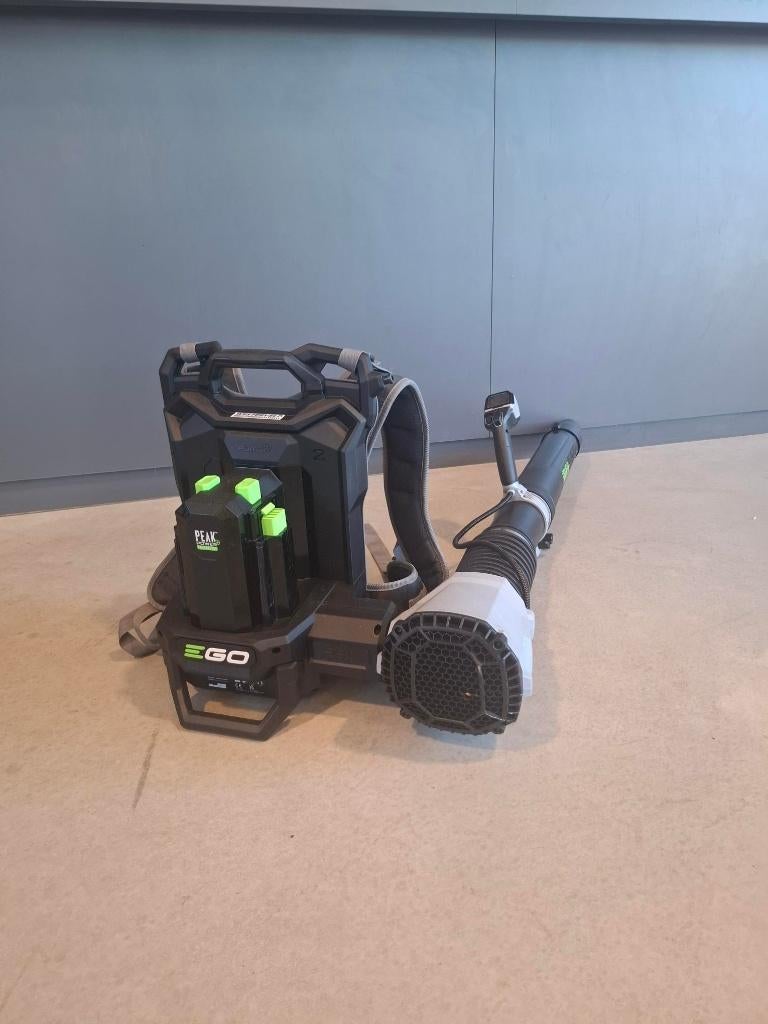 Ego LBP8000 rug gedragen accu bladblazer, Tuin en Terras, Gebruikt, Accu, Ruggedragen, Ophalen of Verzenden