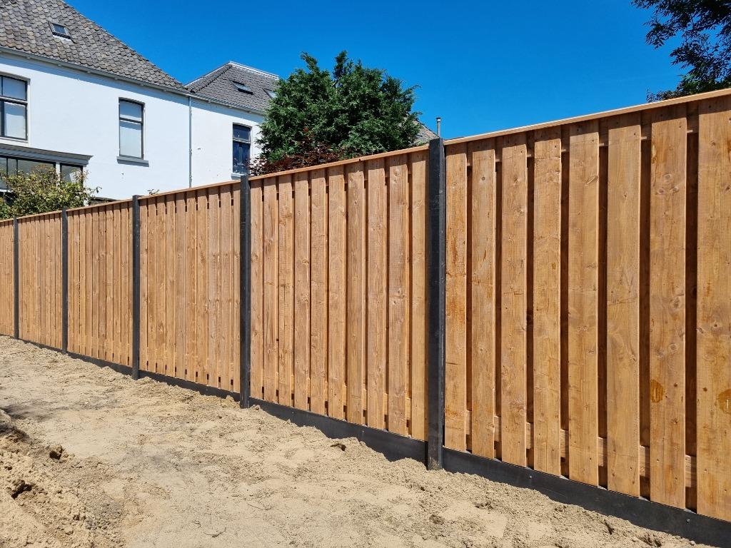 Nieuw: Red class wood schutting incl plaatsing!, Tuin en Terras, Ophalen, 1 tot 2 meter, Schuttingkampioen, Minder dan 3 meter