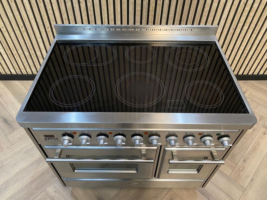 Luxe Boretti Majestic Keramisch 100 cm + 2 Ovens, 60 cm of meer, Keramisch, Ophalen of Verzenden, Vrijstaand