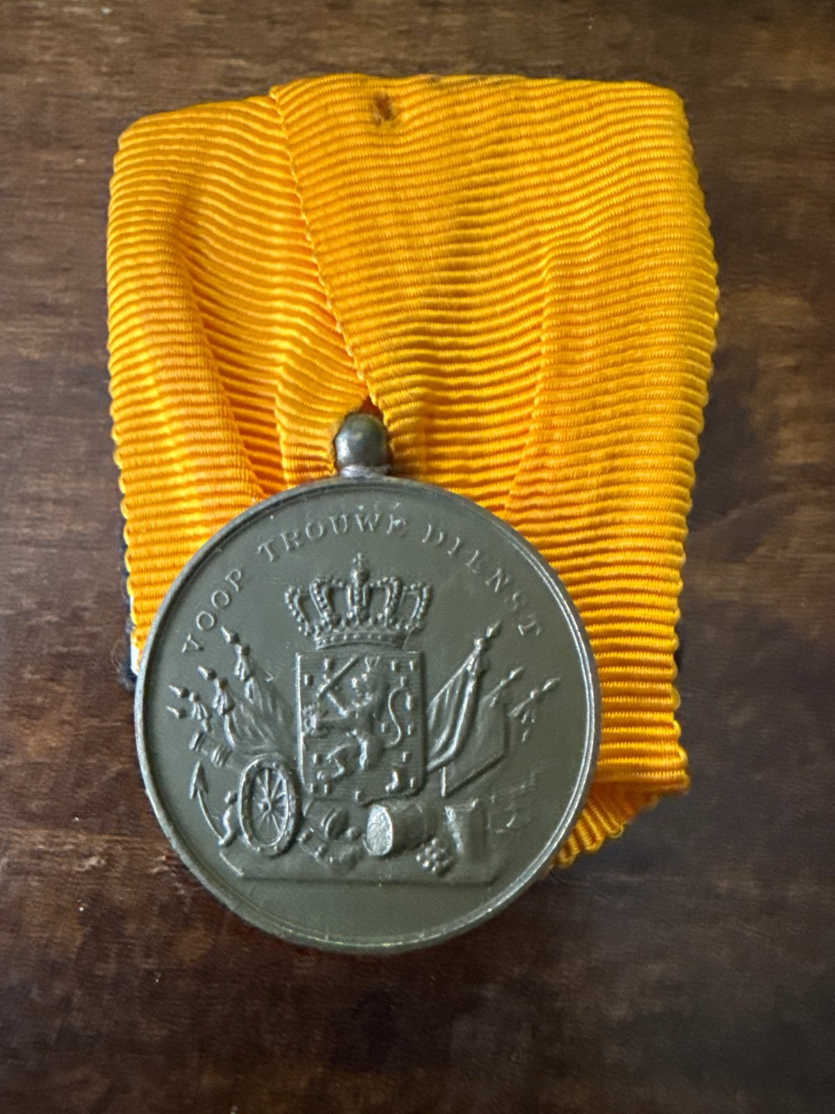 Medaille 12 jaar Trouwe Dienst, Ophalen of Verzenden, Nederland