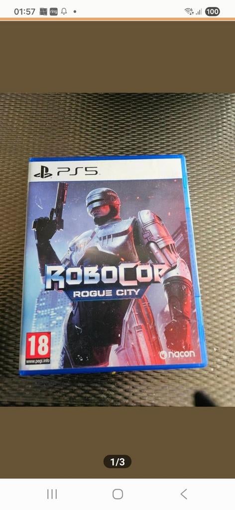 RoboCop: Rogue City PS4 - Nieuwstaat, Vanaf 18 jaar, Shooter, 1 speler, Ophalen of Verzenden