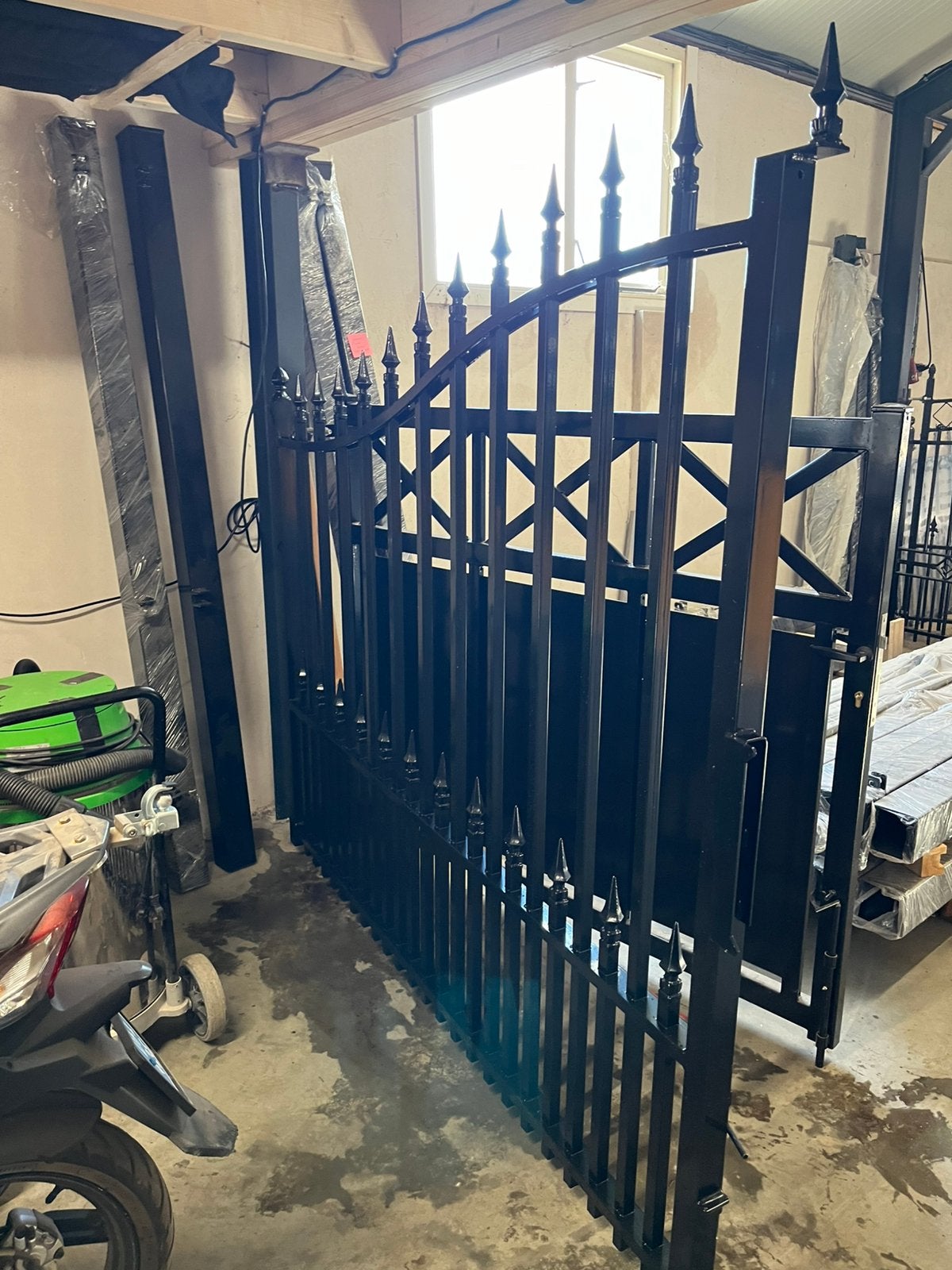 AANBIEDING ZWARE TUINPOORT INRIJPOORT SIERPOORT, Ophalen, Nieuw, 150 tot 200 cm, IJzer