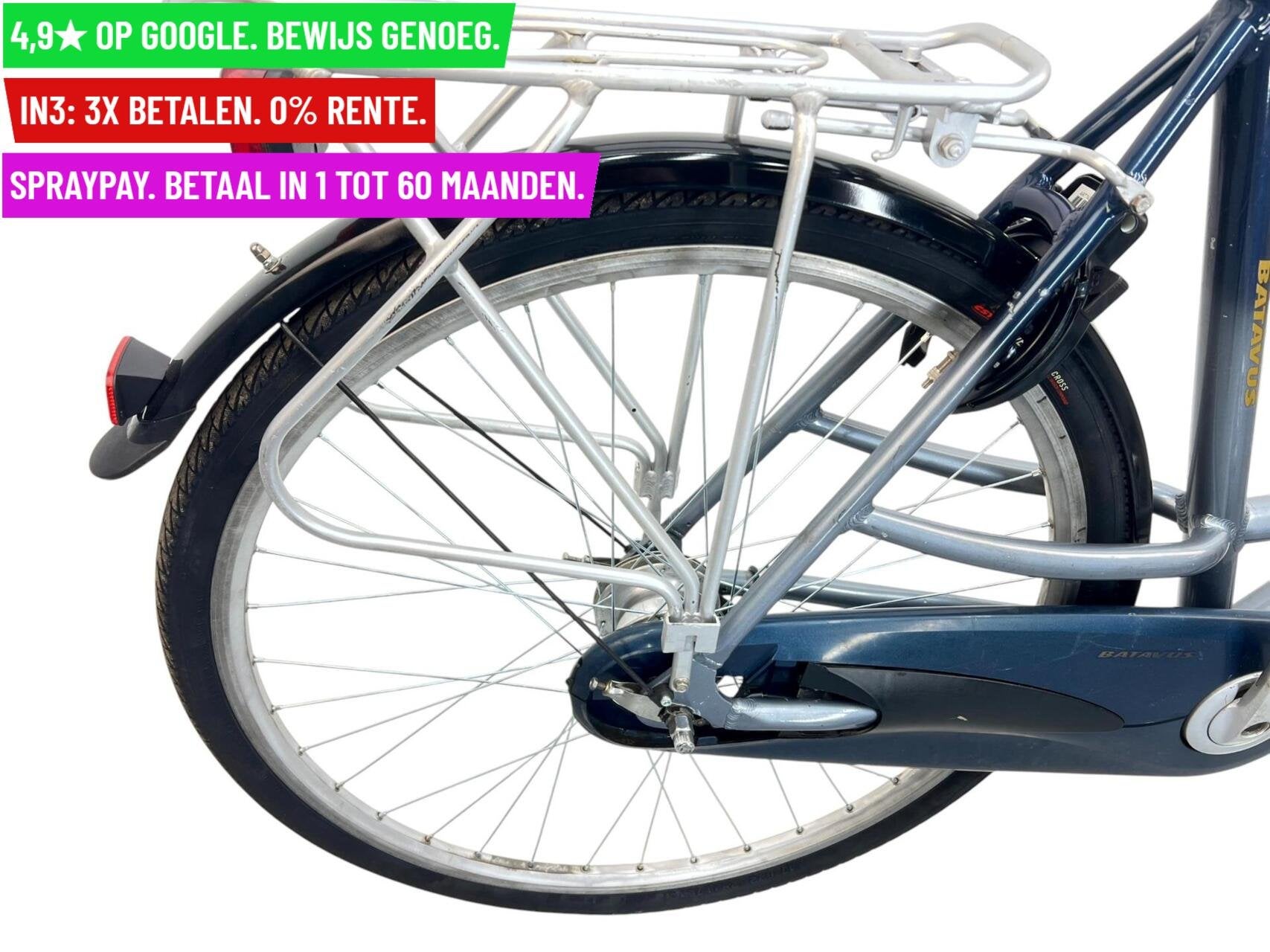 Damesfiets Batavus Best Breakers 28"/57cm/7ver - Levering, 9713 Bv Groningen, Batavus, 56 cm of meer, Facebikenl@gmail.com