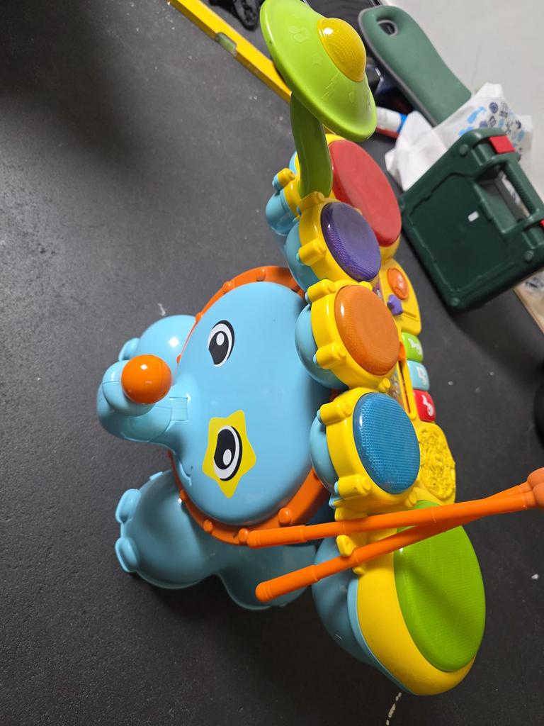 VTech Olifant Drumstel met Geluid, Ophalen of Verzenden, Gebruikt, 6 maanden tot 2 jaar