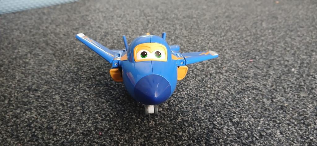 Super Wings Transformer Speelgoed Vliegtuig, Kinderen en Baby's, Speelgoed | Speelgoedvoertuigen, Ophalen of Verzenden, Gebruikt