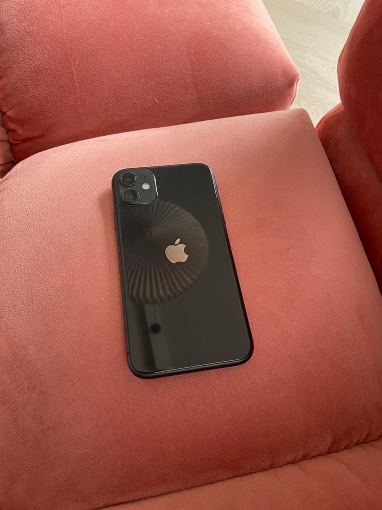 Apple Iphone 11 zwart - 64 Gb (batterij 80%), Telecommunicatie, Ophalen, 80 %, Zwart, IPhone 11