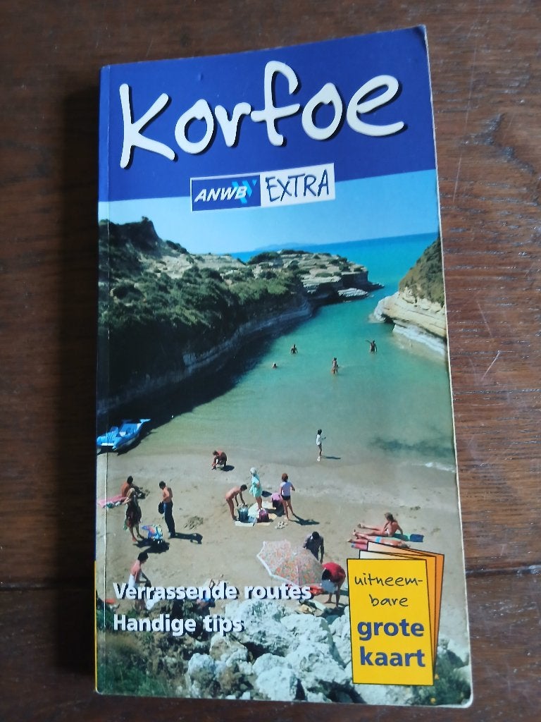 Corfu reisgids anwb, ANWB, Europa, Ophalen of Verzenden, Zo goed als nieuw