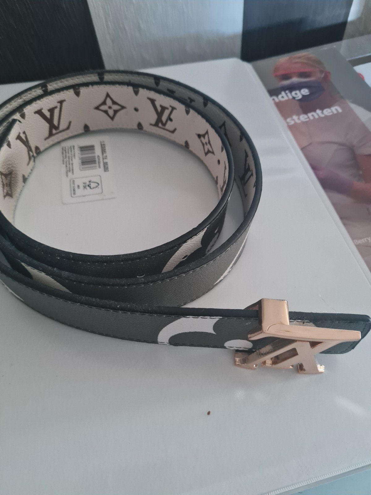 Heren riem, Ophalen of Verzenden, Zwart