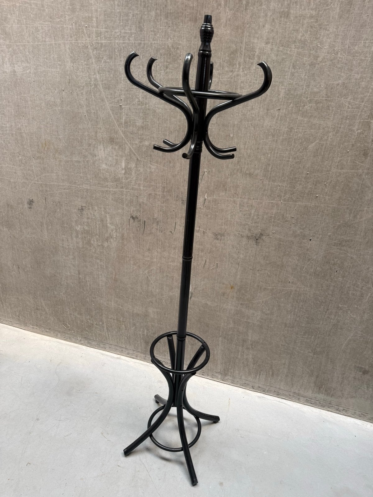 Vintage Thonet Style Kapstok met Paraplustandaard - Rood, Ophalen, Gebruikt, X, Staande kapstok