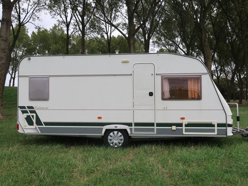 Chateau Calista CT 490 / voortent + uitbouw, Caravans en Kamperen, Fietsenrek, Chateau, Rondzit, Bedrijf