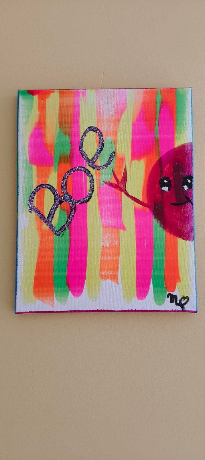 Monstertje Maly schilderijtjes!, Ophalen, Gelimiteerde oplage, Acrylverf, Figuren