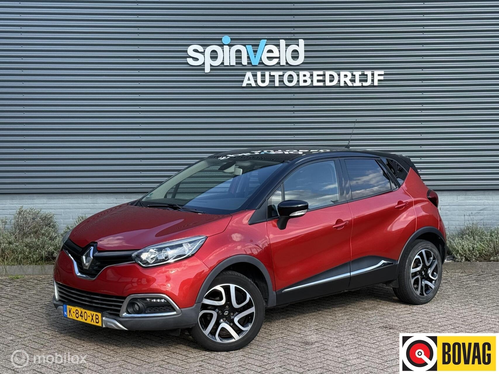 Renault Captur 0.9 TCe Xmod - Navi - Trekhaak - Leder -, Auto's, Voorwielaandrijving, 898 cc, Gebruikt, Euro 6