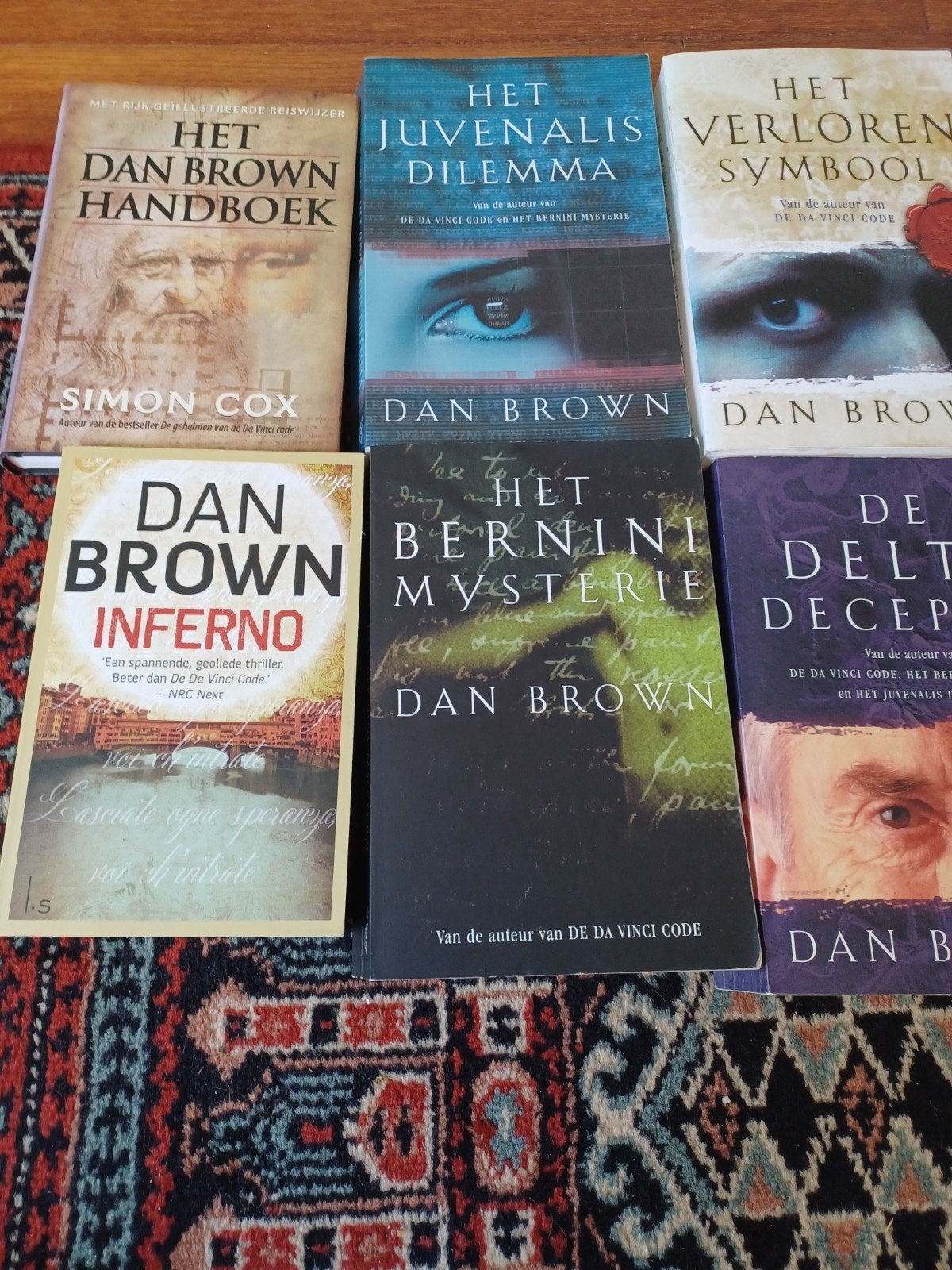 Dan Brown Boeken Collectie -6 stuks, Boeken, Ophalen of Verzenden, Zo goed als nieuw, Dan Brown