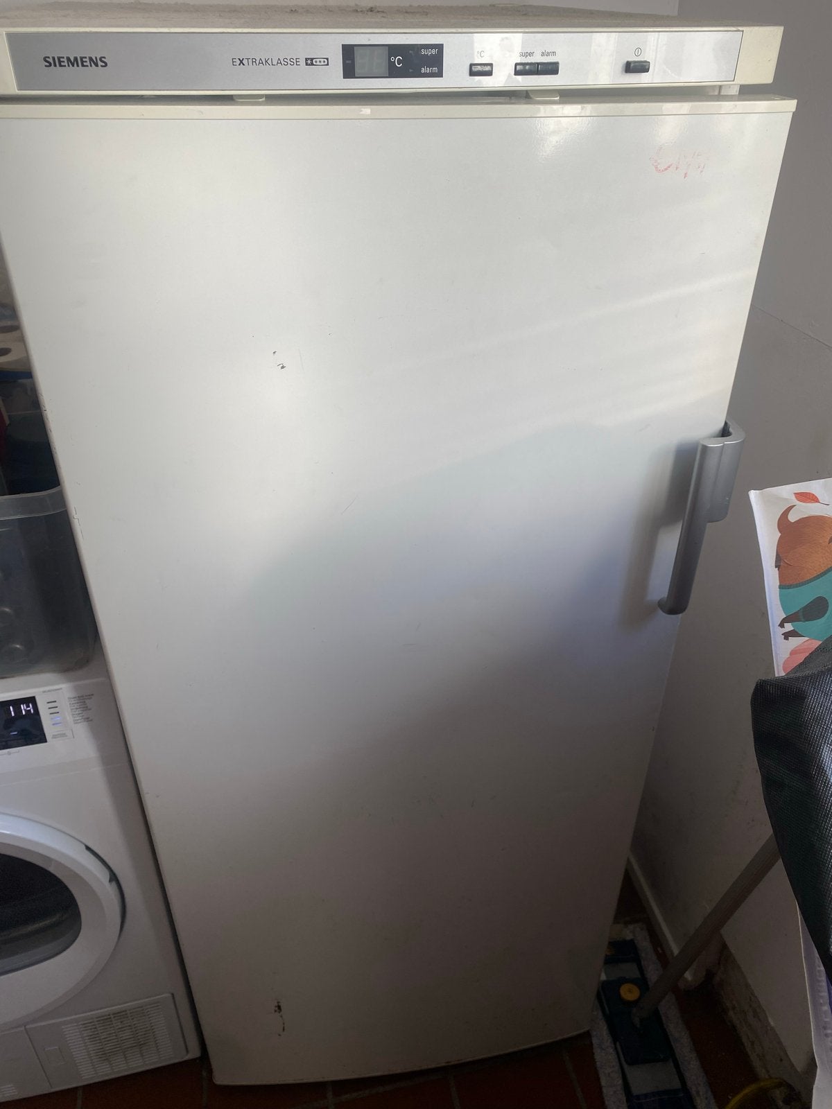 Siemens Vrieskast - Extrakklasse K40 - moet zsm weg!, Gebruikt, Minder dan 60 cm, 140 tot 160 cm, Vrijstaand