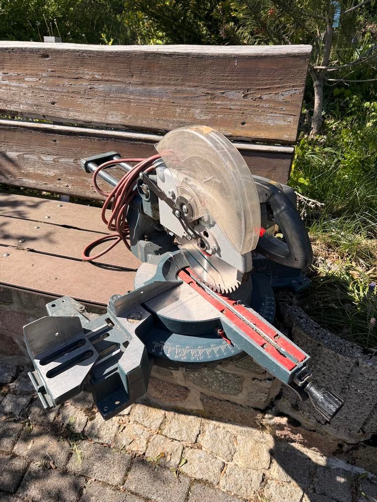 Bosch GCM 10 S Professional afkortzaag met trekfunctie, Doe-het-zelf en Verbouw, Gereedschap | Zaagmachines, Ophalen, 70 mm of meer