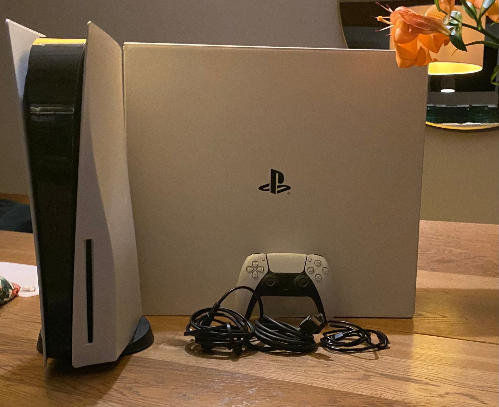 Playstation 5 Disc Edition | Controller | Kabels, Ophalen of Verzenden, Zo goed als nieuw