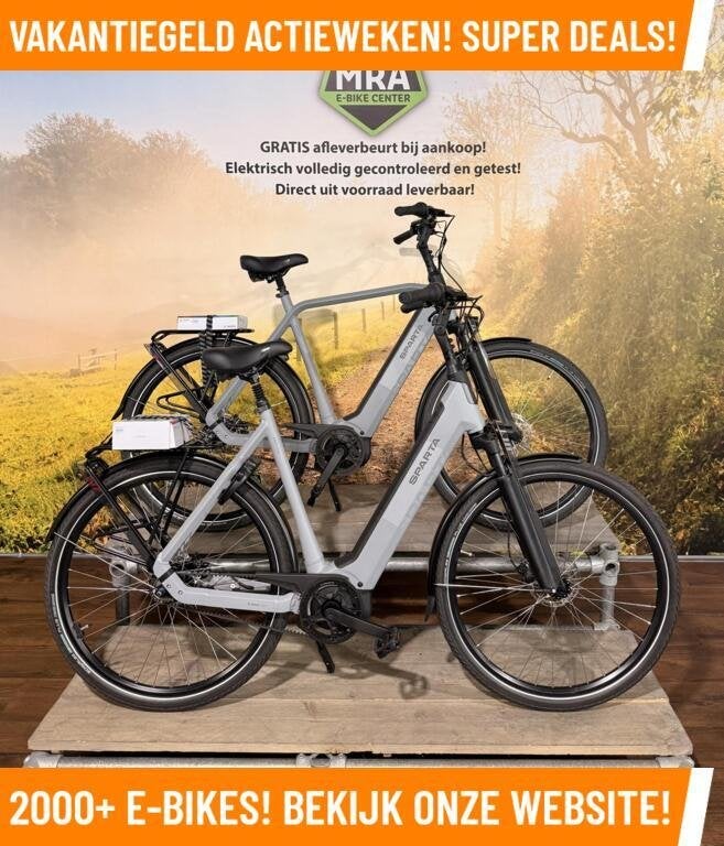 Sparta D-Rule Energy Elektrische fiets met BOSCH BES3 motor!, Sparta, Nieuw, 59 cm of meer, 50 km per accu of meer